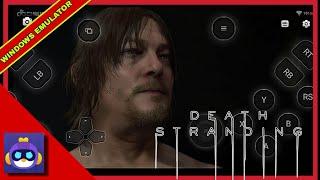 DEATH STRANDING ANDROID GAMEPLAY /  WINDOWS EMULATOR (CHIKKI CLOUD GAMING) ON ANDROID