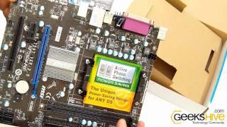 Mother MSI NF725GM-P43 - Unboxing by www.geekshive.com