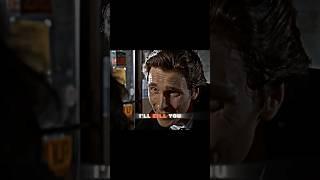 American psycho edit  | I will kill you | #edit #sajo #sigma