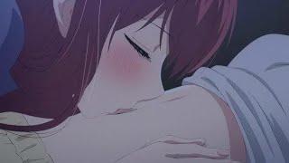 kuzu no honkai all kiss scene - hanabi and Ecchan I Love you ️ Hanabi moments Episode 9xx