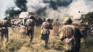 WW2: Battle Of Kursk (Intense Footage)