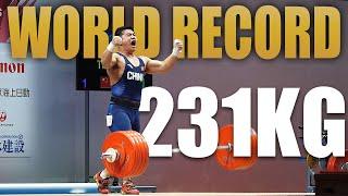 Tian Tao 231kg WORLD RECORD Clean&Jerk ｜Throwback to 2019