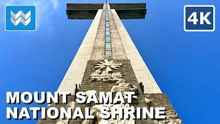 [4K] Mt Samat Cross (Mount Samat National Shrine) in Pilar Bataan Philippines 2024 Walking Tour Vlog