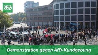Demonstration gegen AfD-Kundgebung | Wilhelmshavener Zeitung