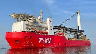 The Only construction / multipurpose vessel that has DP2 in Indonesia #mahdardar