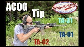 How To Set Up 4x Trijicon ACOG For Better Eye Relief (HD)