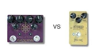 Analog Man King of Tone vs Skreddy Hybrid Overdrive