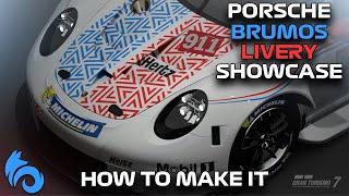 GT7 How To Make the Brumos Porsche Livery | Gran Turismo 7