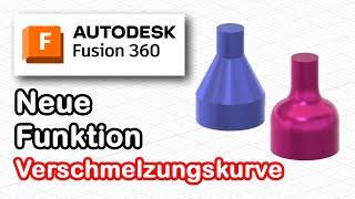 Fusion 360 [deutsch] - Verschmelzungskurve (einfach erklärt)