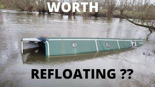 NARROWBOAT | Would you refloat this?? A very sad sight! | Episode 42