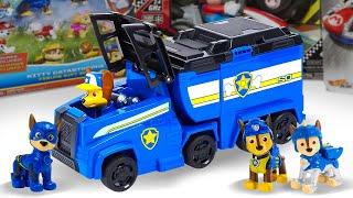 Paw Patrol Unboxing Collection Review | Paw Patrol The Mighty Pups with Bulldozer | ASMR Unboxing