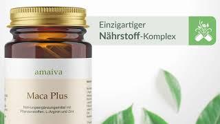 Maca Kapseln von amaiva Naturprodukte