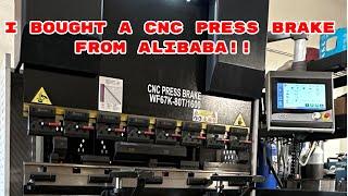 I Bought a CNC Press Brake From Alibaba!! IS IT ANY GOOD???