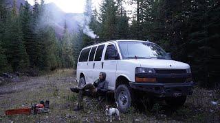 One LAST glimpse of summer in the Rockies - Van Life camping