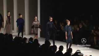 CAROLINA HERRERA: MERCEDES-BENZ FASHION WEEK Fall 2014 COLLECTIONS | MBFW