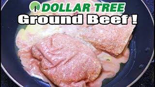 Uh Oh...Dollar Tree Sells GROUND BEEF!! - WHAT ARE WE EATING?? - The Wolfe Pit