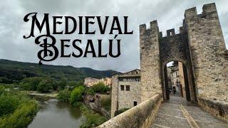 A day trip from Barcelona, to this medieval village! The town of Besalu!