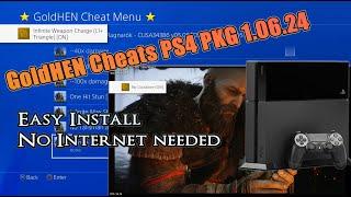 How to easily install and use cheats on Jailbroken ps4 11.0 and below