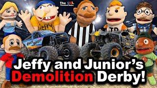 SML Movie: Jeffy And Junior’s Demolition Derby!