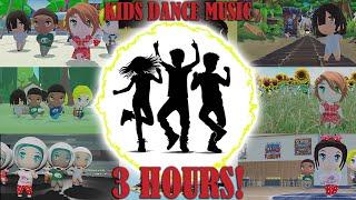 3 Hours of Kids Dance Music | Cartoon Dance Party to Stay Healthy!