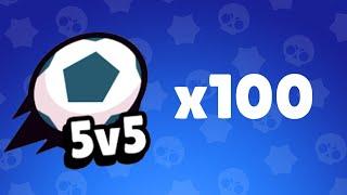 100 Games Of 5v5 Brawl Stars