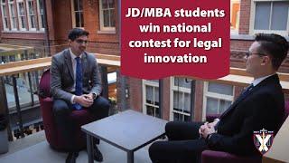 Queen's Law - JD/MBA students win national contest for legal innovation