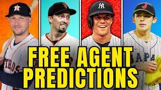 2025 MLB Free Agent Predictions - Top 100