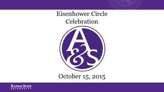 K-State Arts & Sciences | 2015 Eisenhower Circle Ceremony