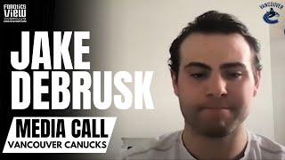 Jake DeBrusk Reacts to Signing 7-Year Deal With Vancouver Canucks & Impressions of Vancouver Hockey