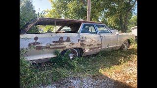 1966 Bonneville Wagon Runs For First Time In 20 Years!