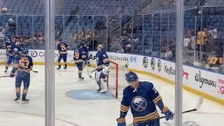 Craig Anderson & Dustin Tokarski Warm Ups