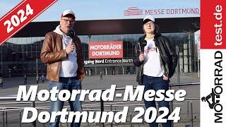 Motorrad-Messe Dortmund 2024 | Messe-Rundgang mit Tanja und Dietmar