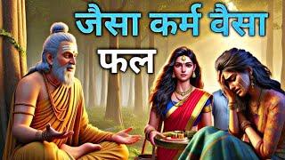 पिछले जन्म के बुरे कर्म हम मिलकर ही रहते हैं | buddha ki kahani | motivation video on buddhist story