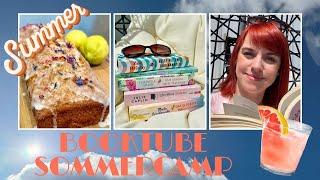 Booktube Sommercamp 2024 ️ Try a chapter Vlog #Sommerbücher 