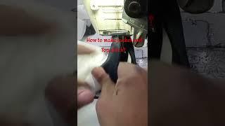 How to make jacket cuff top stitch #garments #factory #solution #sewing #youtube #subscriber