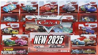 NEW 2025 Disney Pixar Cars Die-cast: Singles, 2-Packs, 5-Packs, Haulers, and Glow Racers | TH16News