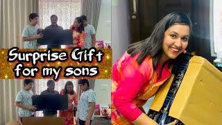 Surprise gift for my twin sons @Reshma rio talks