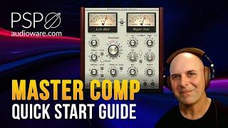 PSPaudioware MasterComp Quickstart Guide | Carlo Libertini