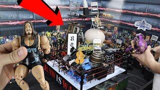 How to DESTROY your WWE Figures!!!! Massive Tower Destruction!