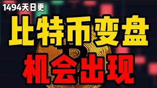 比特币即将变盘！加息时间越来越近，小牛行情还能延续？(1494天日更)