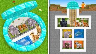 How To Build A Secret Zoo in Minecraft