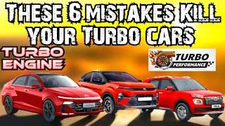 How to take care of a Turbocharged Car️Nexon,Venue, Verna Turbo Car Owner's 6 Tip ️#turboengine