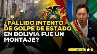 Crisis en Bolivia: golpe de Estado fallido habría sido un montaje, indica diputado de ese país