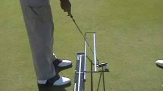Perfectstroke Putting Aid on the Practice Green
