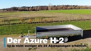 Hapert Anhänger | Azure H- 2 Profi-Hochlader Pritsche | Anhänger-Zentrum BAUMANN