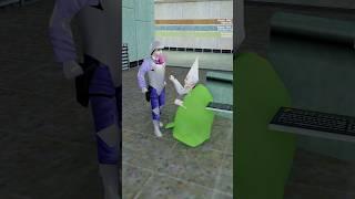 Poor knight tried to catch Dr. Coomer the Green Wizard  Half-Life