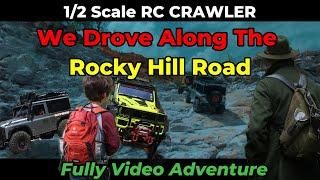 1/12 Scale RC Crawler MN86KS And MN99S - We Drive it Till The End Of Rocky Hill Obstascle ( FULL )