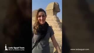 Beautiful Judah in Pyramids area With Lady Egypt