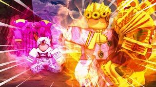 Mythical Gold Experience Requiem vs Tusk Act 4! Godly Stand Showdown! (Anime Mania Roblox)