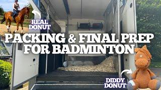 PACKING FOR BADMINTON - Turnout Prep & Last Ride Vlog - We're ready - Donut's Badminton Diaries EP 8